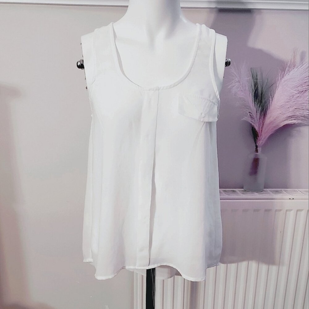 BUY 1 GET 1 FREE- High Low Racerback Blouse- Size Small